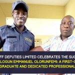 Sheriff Deputies Limited Celebrates the Success of Balogun Emmanuel Olorunfemi: A First-Class Graduate and Dedicated Professional